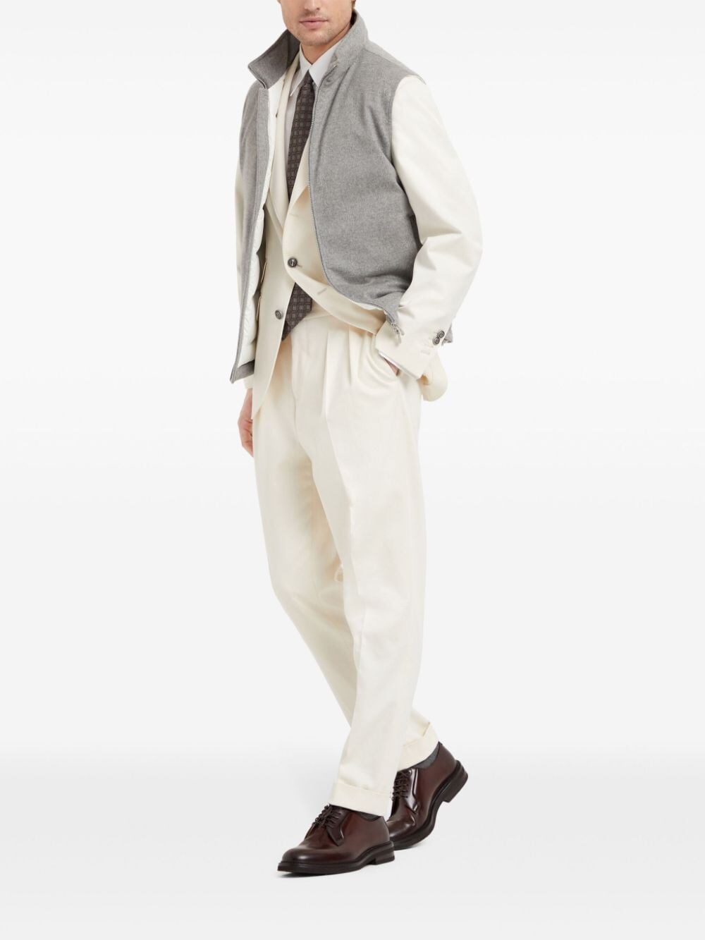 Brunello cucinelli Cashmere Padded Sleeveless Outerwear 2025
