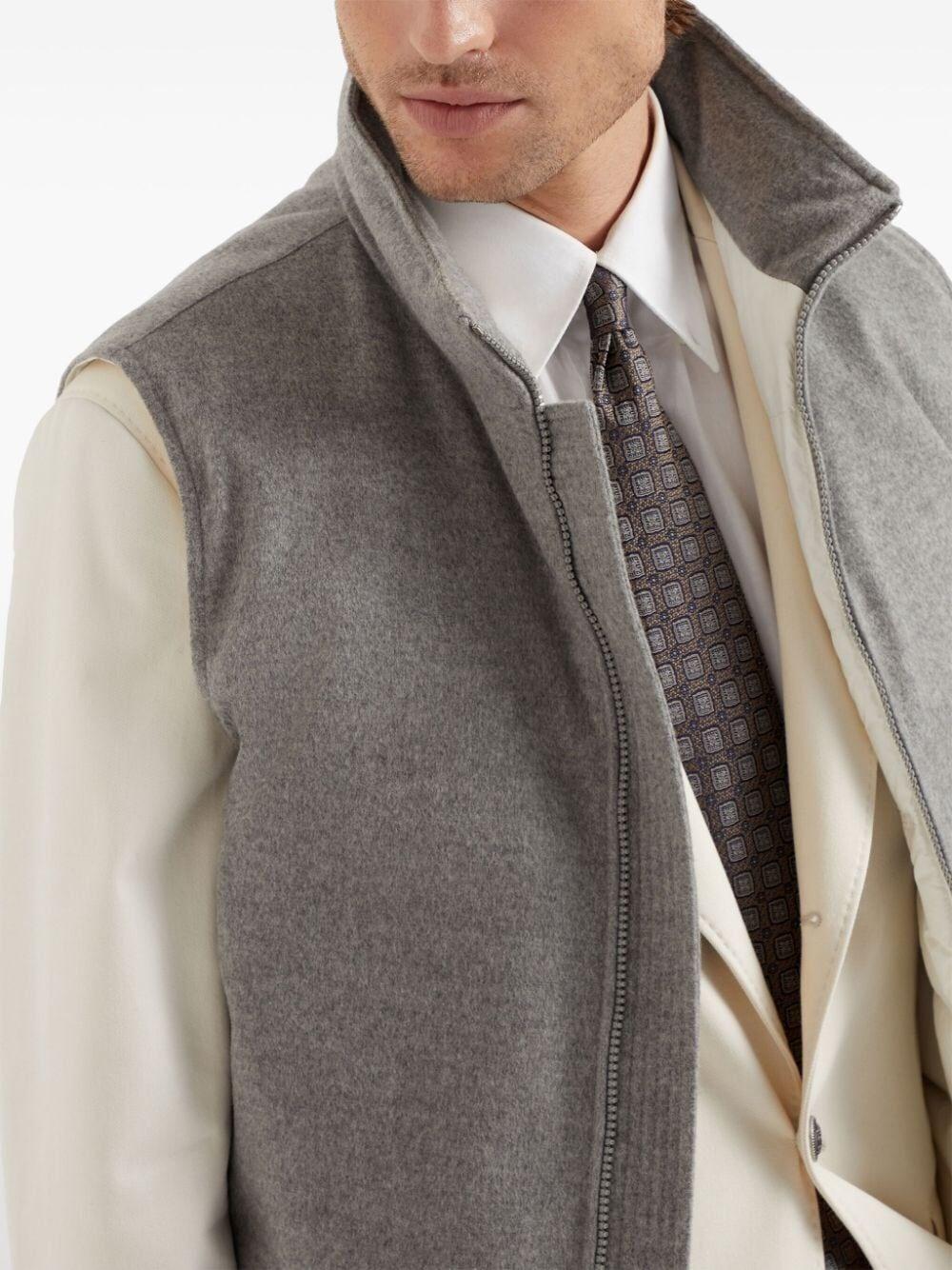 Brunello cucinelli Cashmere Padded Sleeveless Outerwear 2025