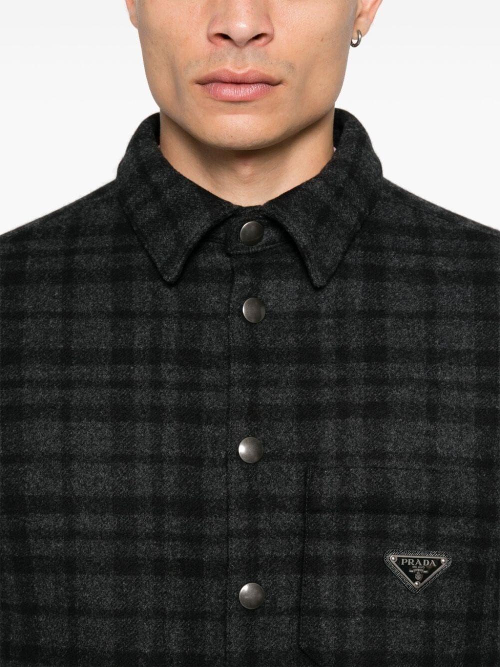 Prada Checked Shirt Pezzi Unici