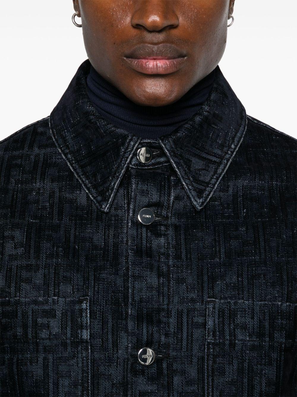 Fendi `FF Flock` Jacket Sconto