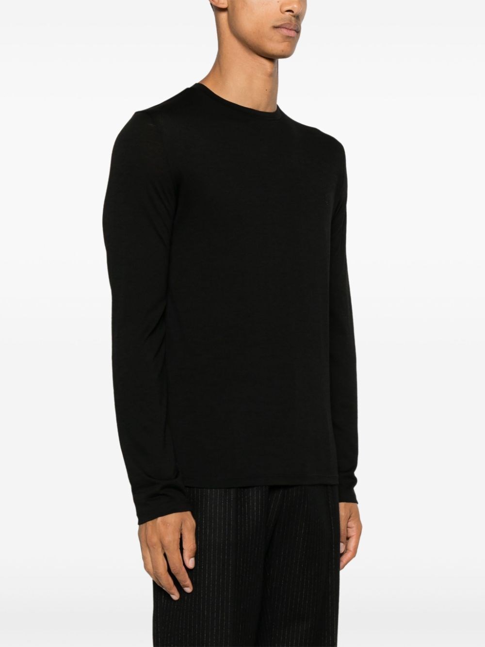 Saint laurent Crew-Neck T-Shirt Qualità