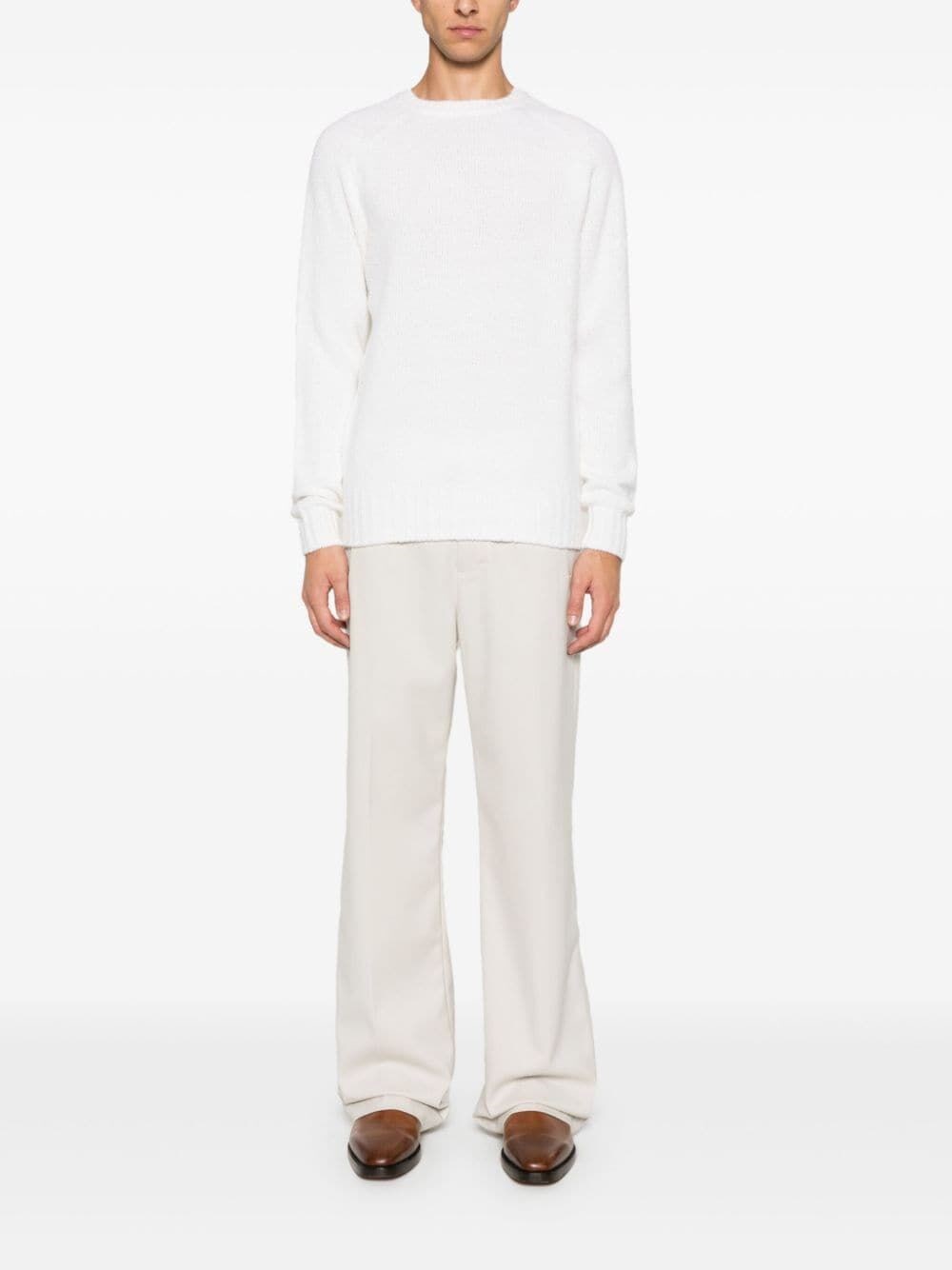 Drumohr Crew-Neck Sweater Sconto