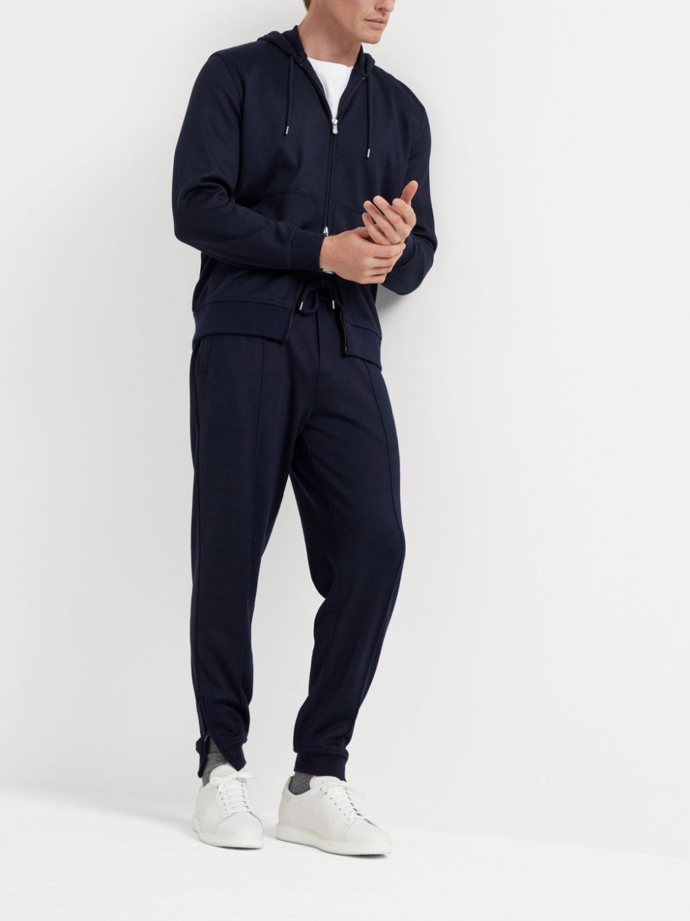 Brunello cucinelli Hooded Sweatshirt With Zipper Outlet