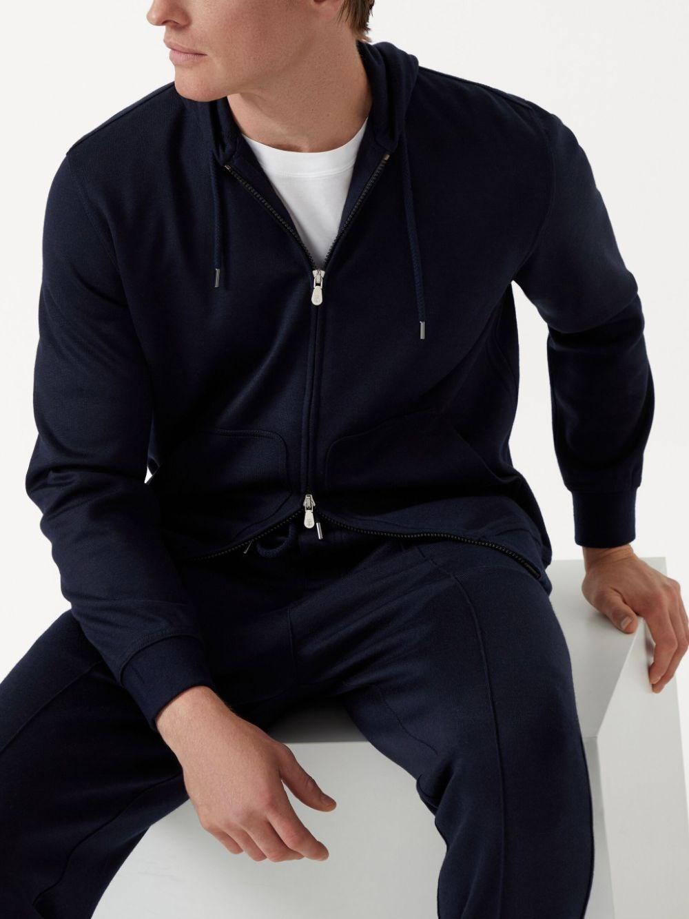 Brunello cucinelli Hooded Sweatshirt With Zipper Outlet