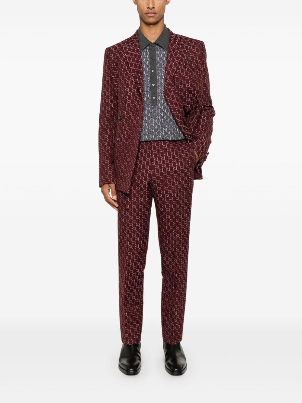 Gucci Long Sleeve Polo Shirt Moda