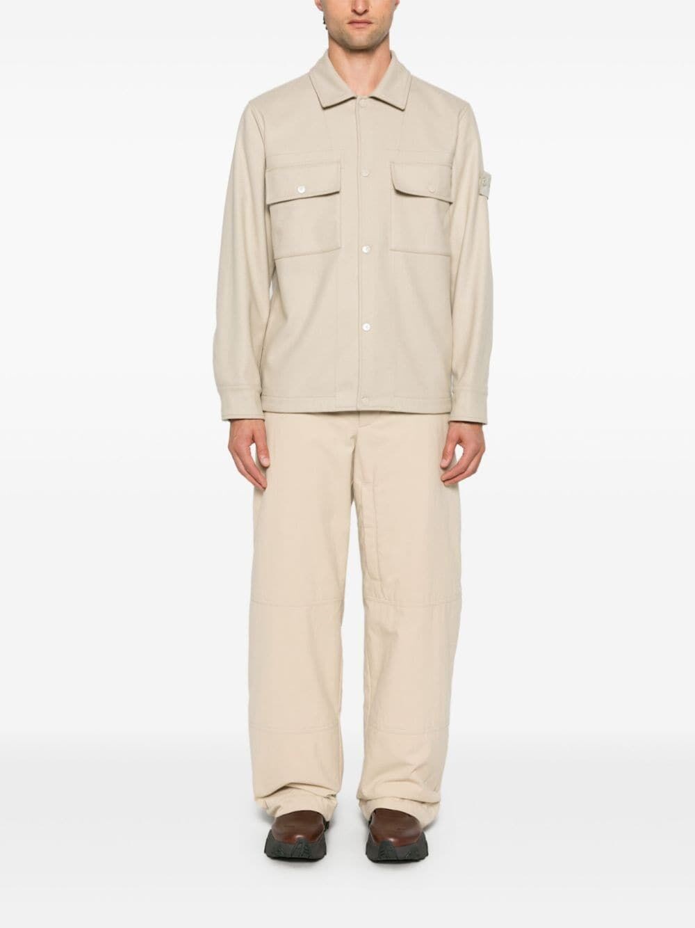 Stone island `Ghost` Overshirt Qualità