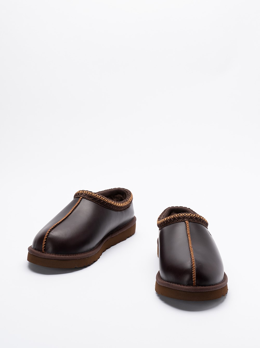 Ugg `Tasman Leather Regen` Slippers Shopping Online