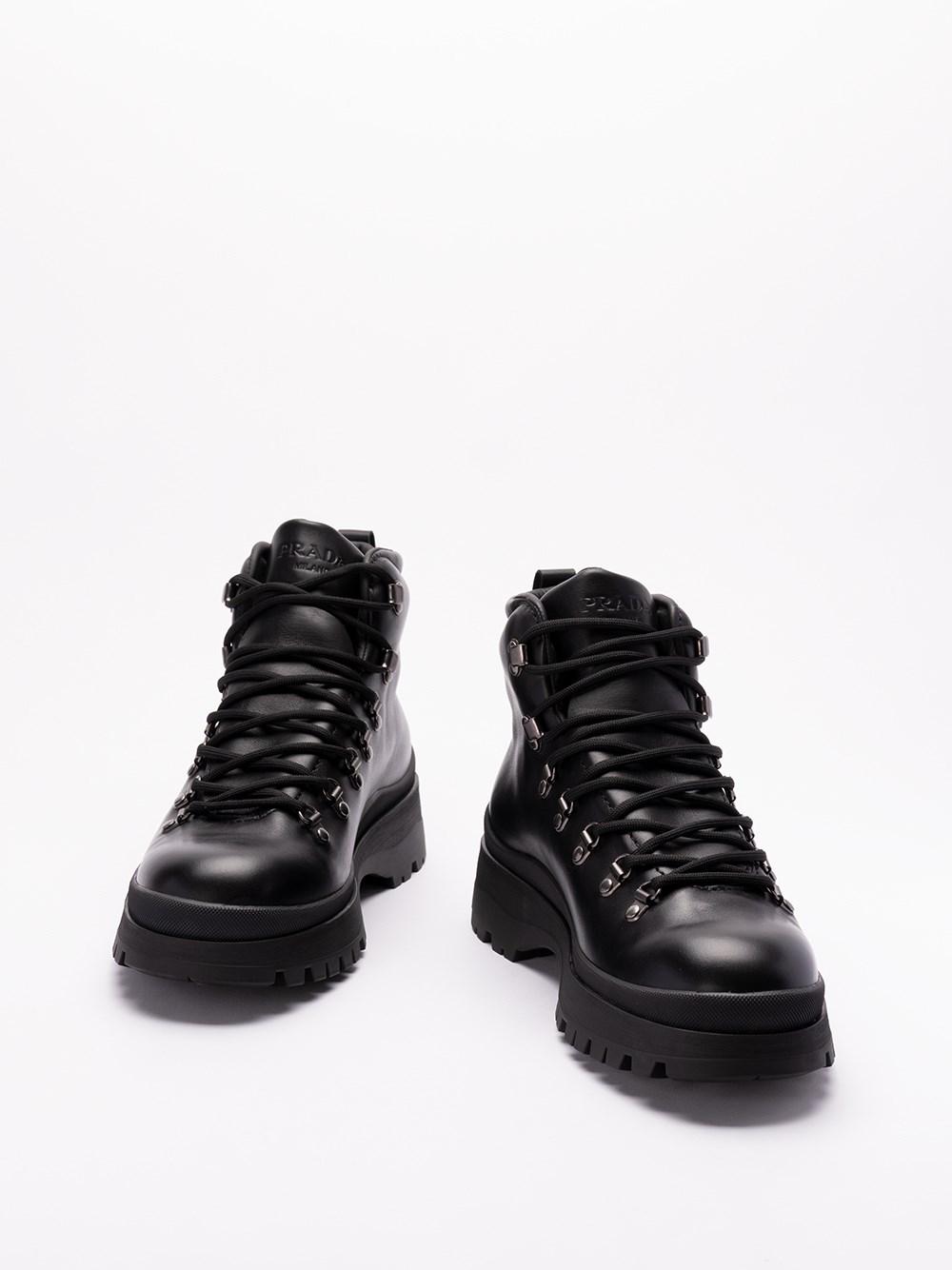Prada Leather Boots Offerte