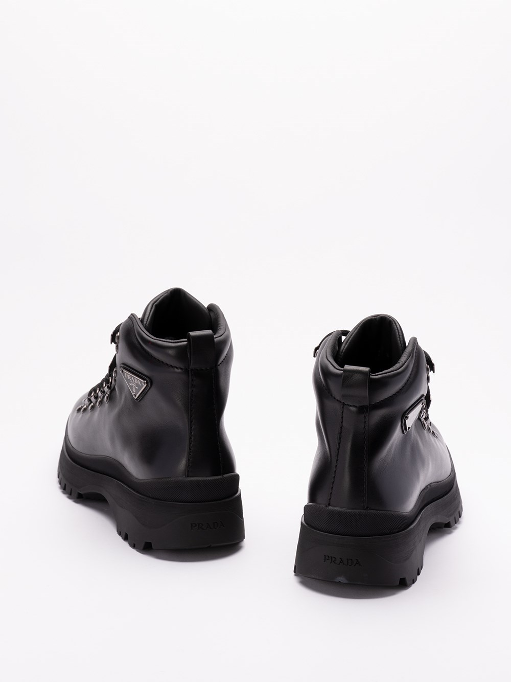 Prada Leather Boots Offerte