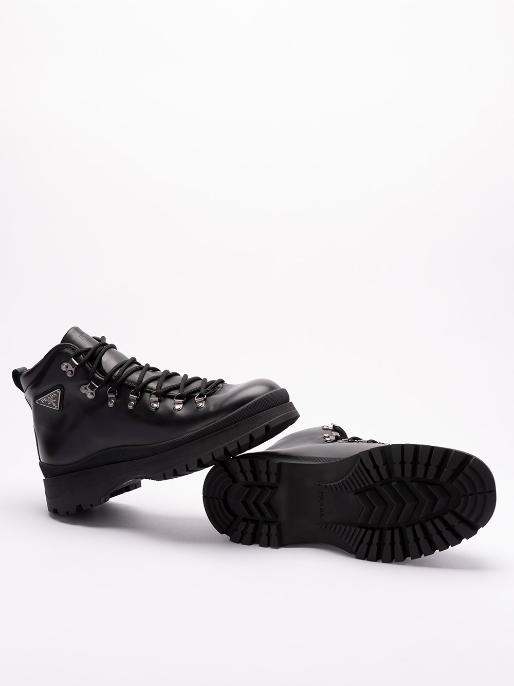 Prada Leather Boots Offerte