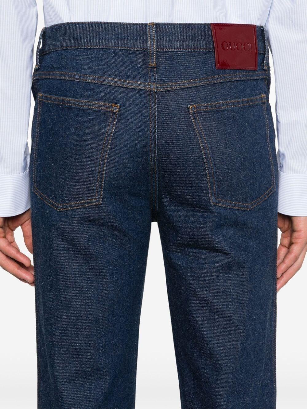Gucci Cropped Slim Jeans Promozione