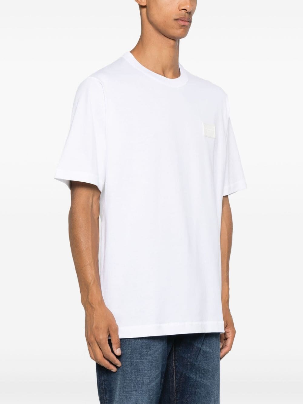 Dolce & gabbana Short Sleeve Crew-Neck T-Shirt Soddisfazione Garantita