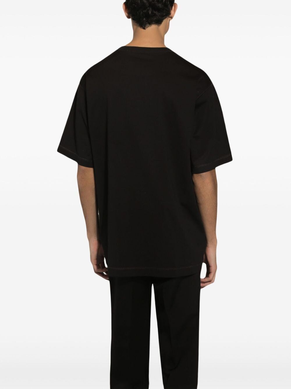 Dolce & gabbana Short Sleeve Crew-Neck T-Shirt Qualità Garantita