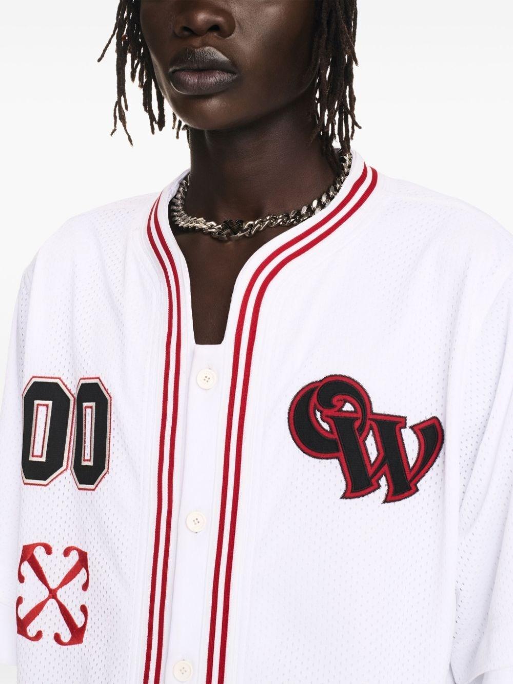Off white `Gothic Logo Hybr` Baseball Shopping Online