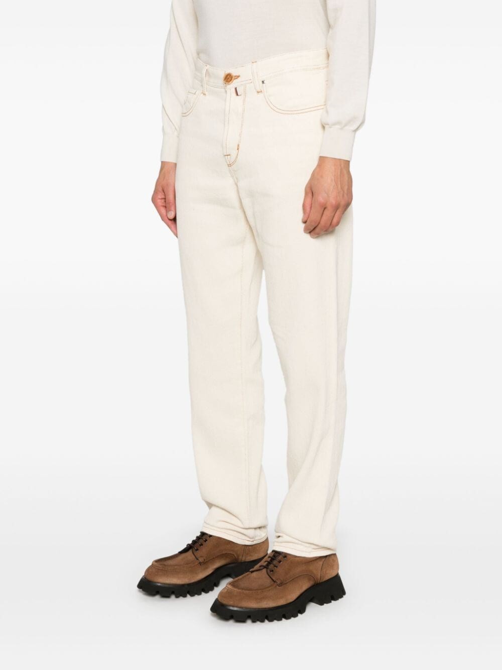 Jacob cohen `Harrison` 5-Pocket Straight Jeans Sottocosto