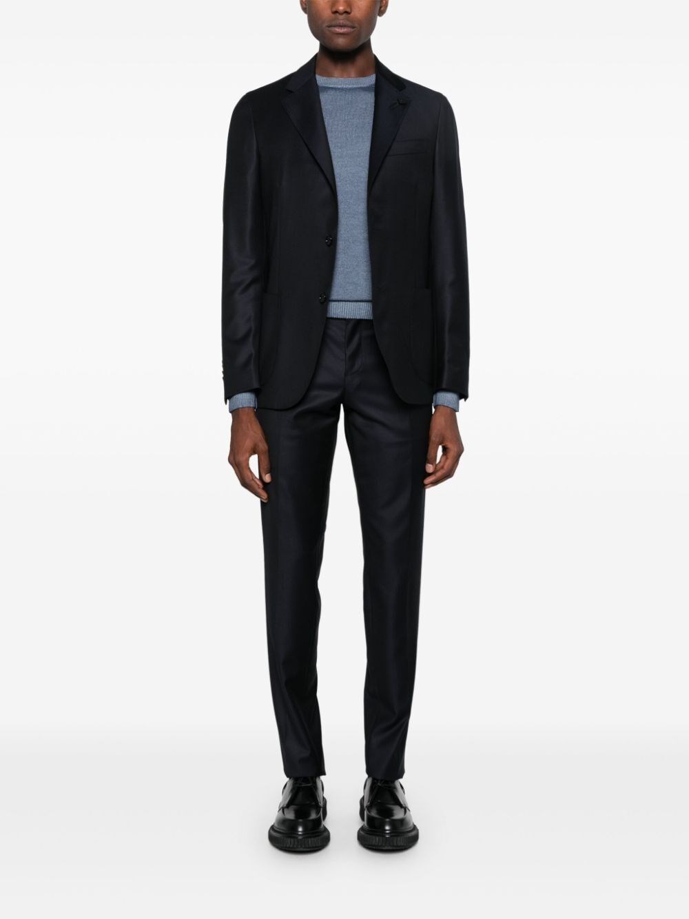 Malo Long Sleeve Crew-Neck Sweater In vendita