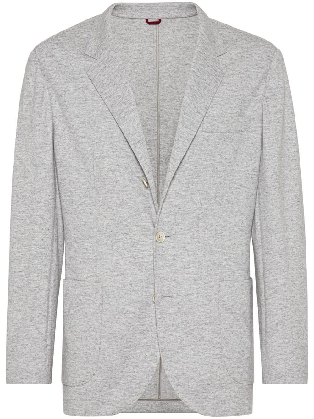 Brunello cucinelli Blazer With Patch Pockets Soddisfazione Garantita