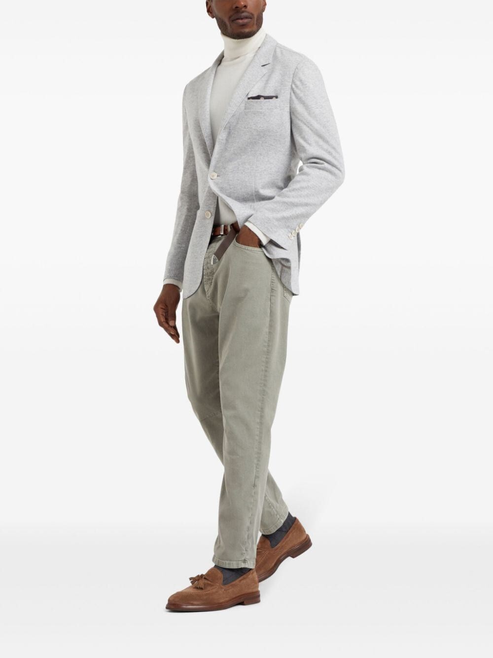Brunello cucinelli Blazer With Patch Pockets Soddisfazione Garantita