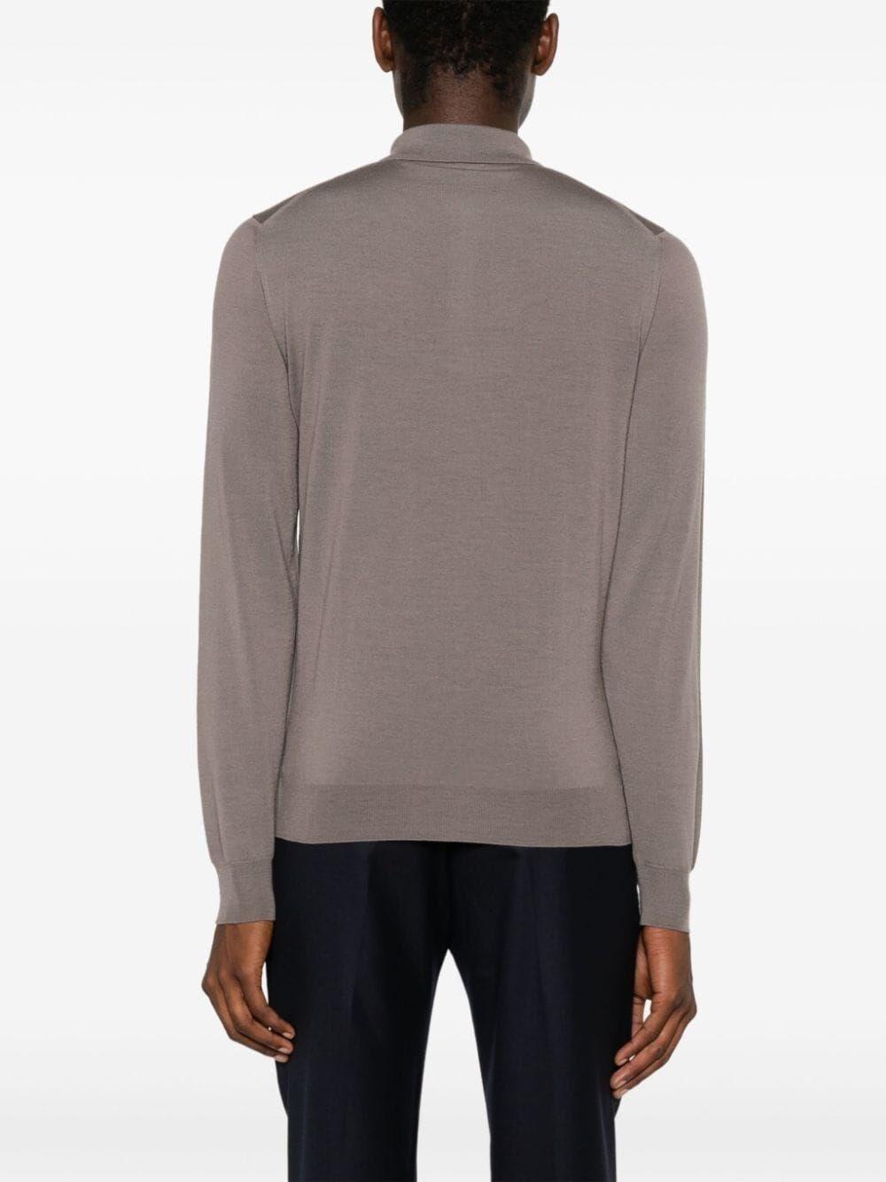 Drumohr Long Sleeve Polo Shirt Sottocosto
