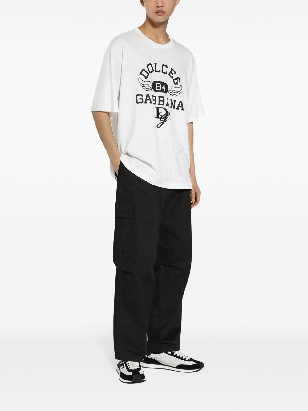 Dolce & gabbana Short Sleeve Crew-Neck T-Shirt Offerta Pasqua
