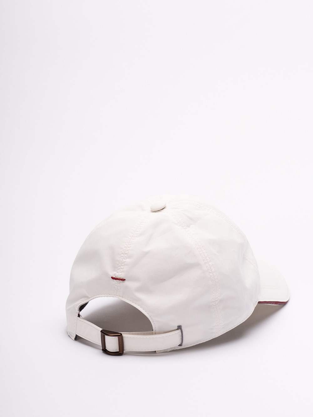Brunello cucinelli Water-Resistant Baseball Cap With Contrast Details And Embroidered Logo Smaltimento dello stoccaggio