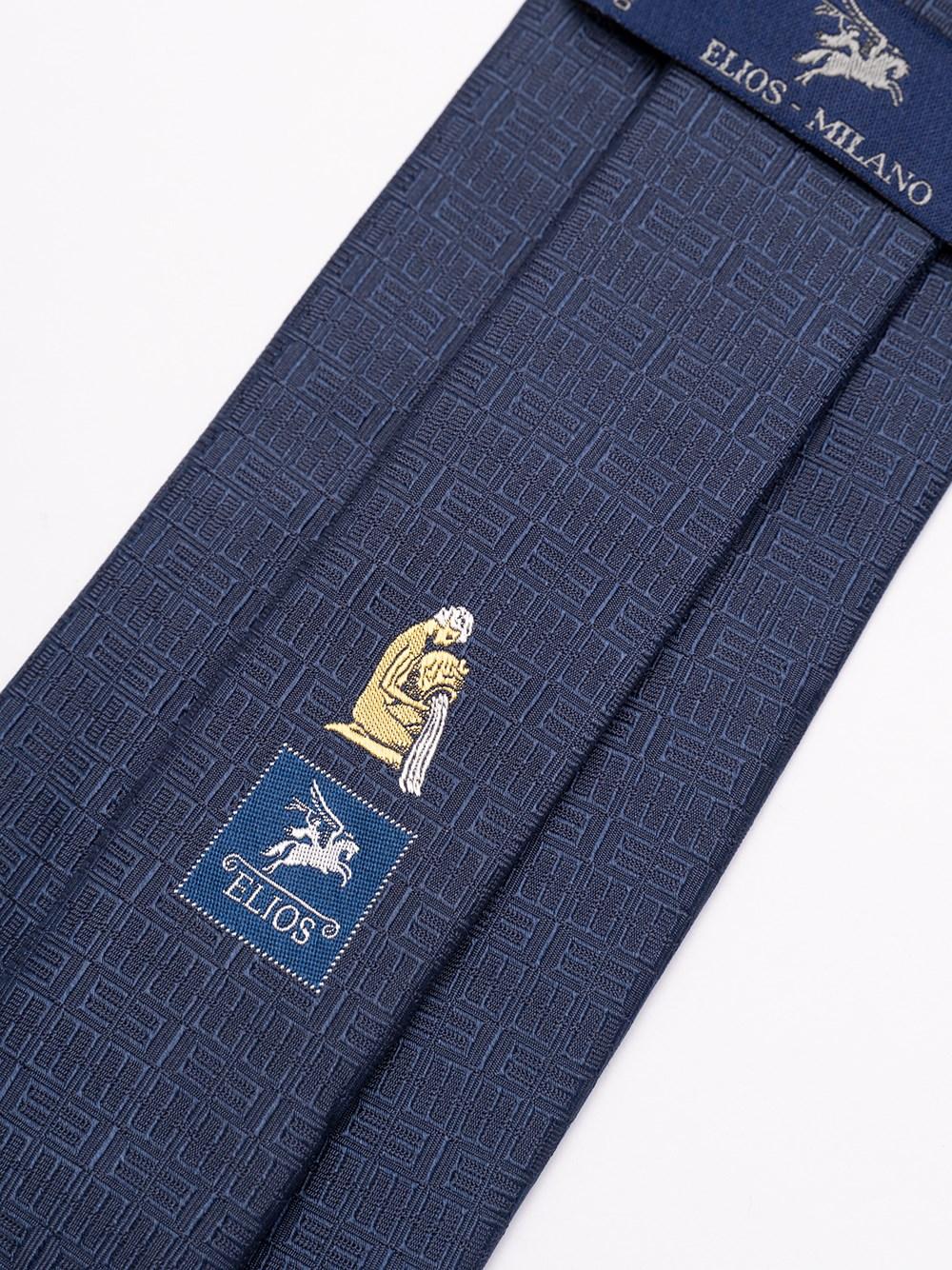 Elios Silk Tie with Zodiac Sign Offerta migliore