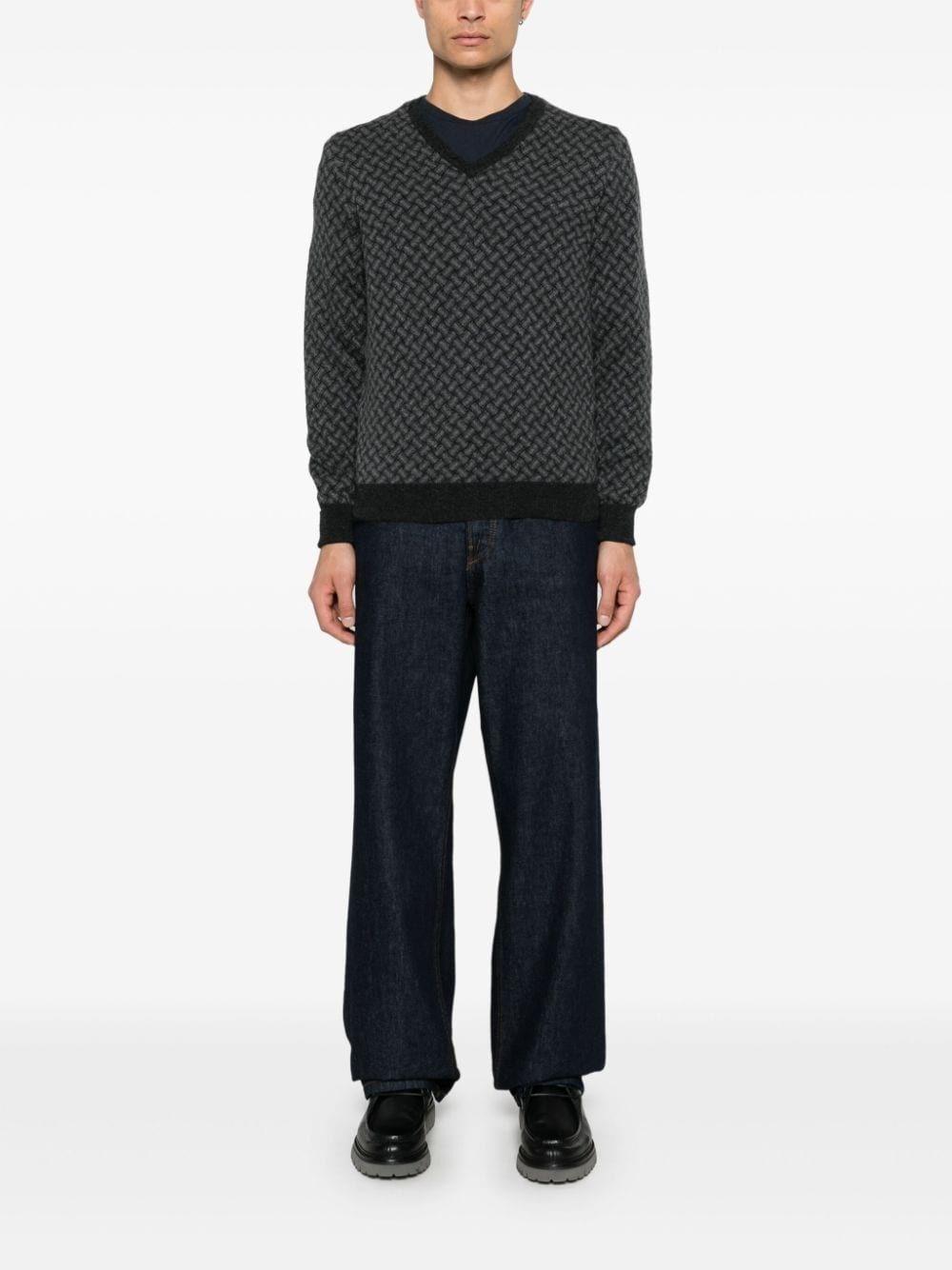 Drumohr V-Neck Sweater Promozione temporanea