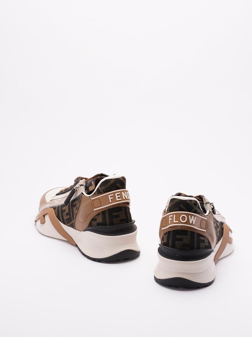 Fendi `Fendi Flow` Low-Top Sneakers Offerta speciale della fabbrica