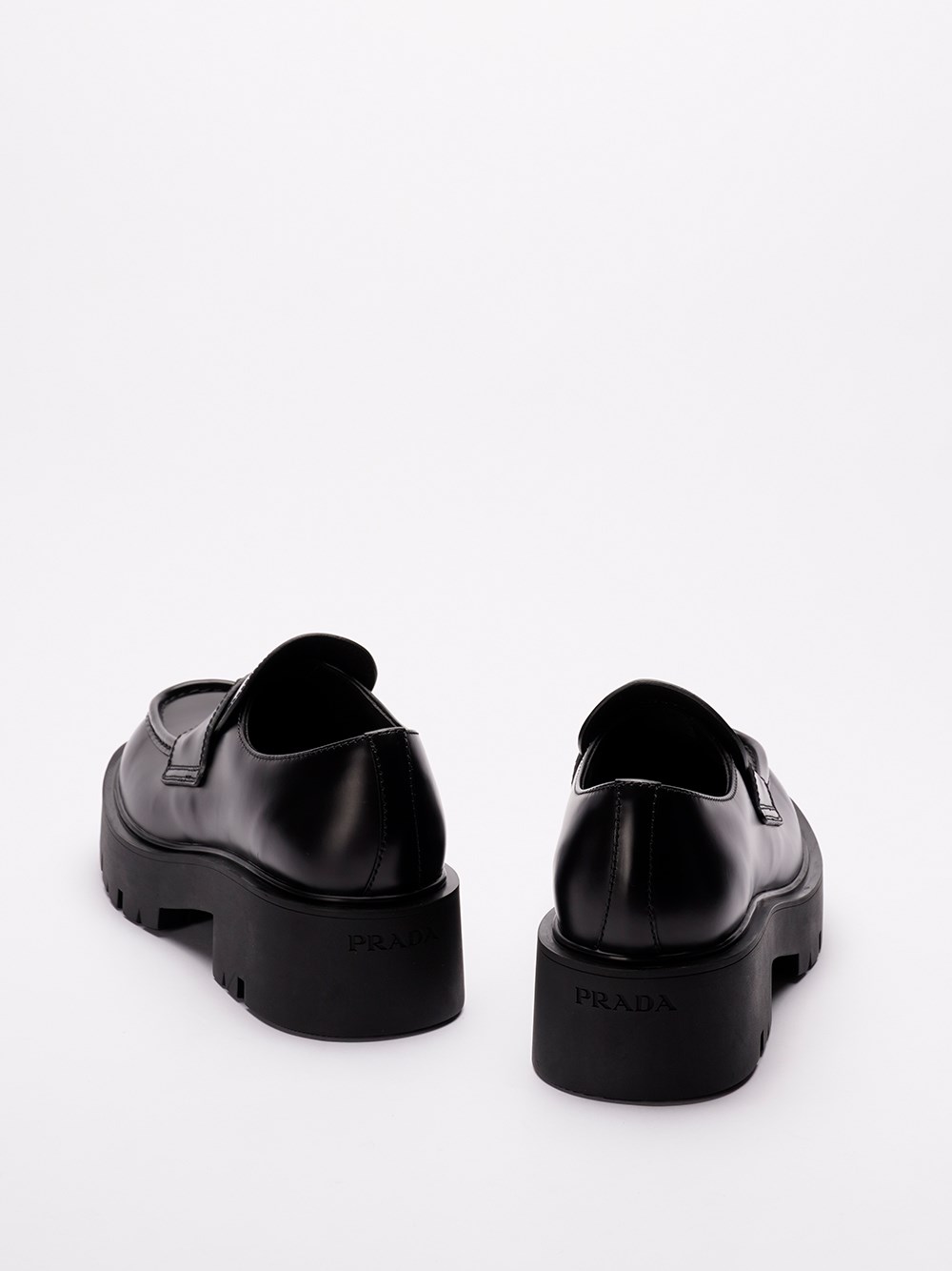 Prada Leather Loafers Solo un giorno rimasto