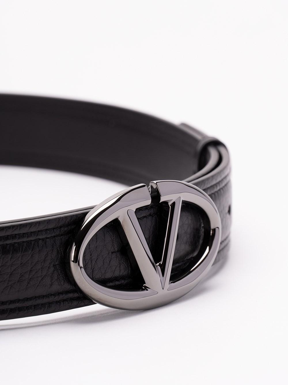 Valentino garavani `VLogo Moon` Buckle Belt Enormi sconti