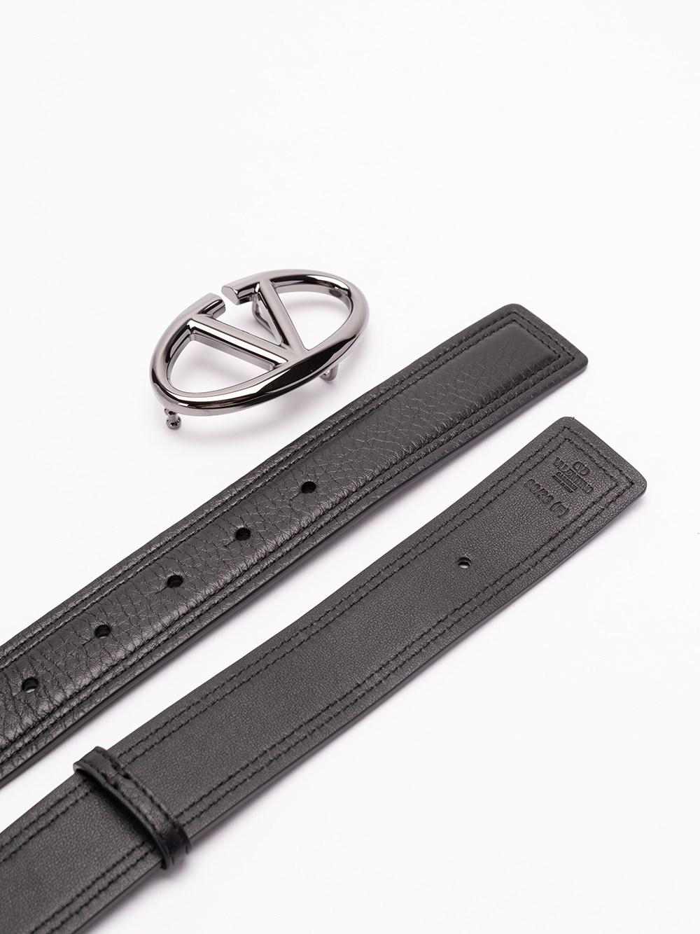 Valentino garavani `VLogo Moon` Buckle Belt Enormi sconti