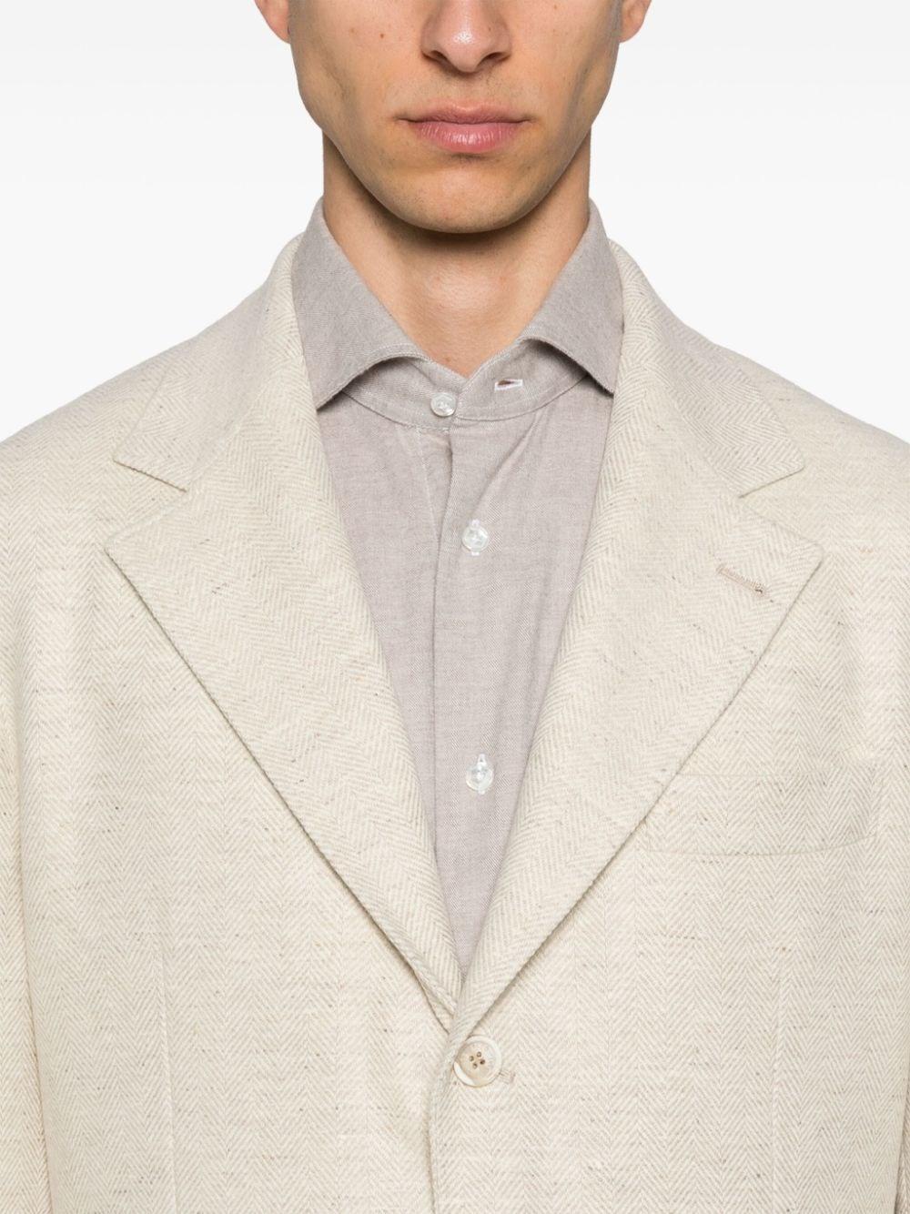 Brunello cucinelli Deconstructed `Cavallo` Blazer Duty-free