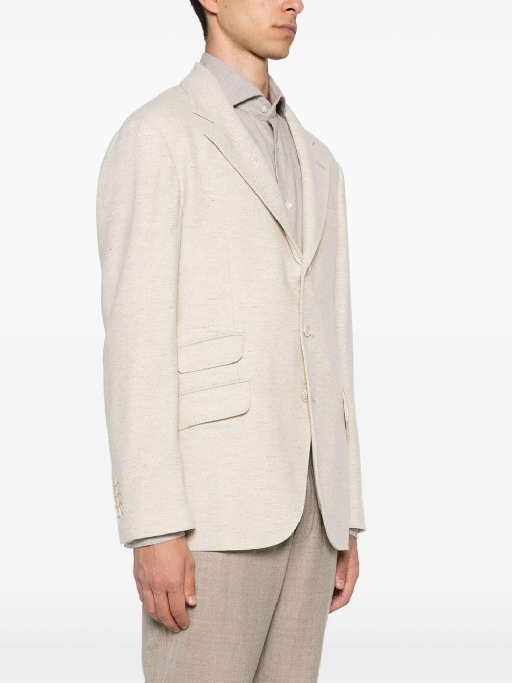Brunello cucinelli Deconstructed `Cavallo` Blazer Duty-free