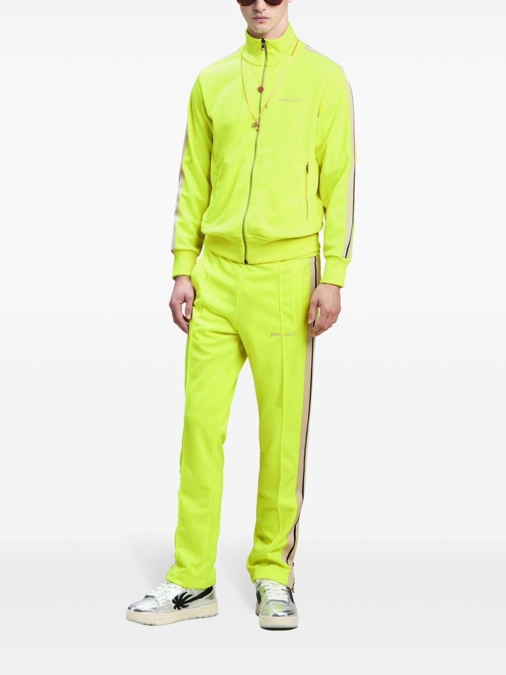 Palm angels `Classic Logo Fluo` Track Jacket Sottocosto