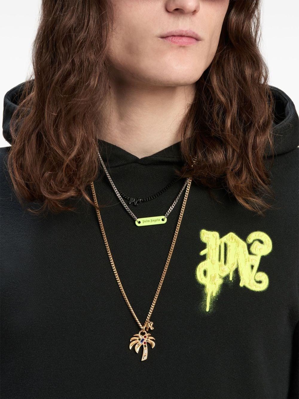 Palm angels `Thinking Pencil` Hoodie Convenienza