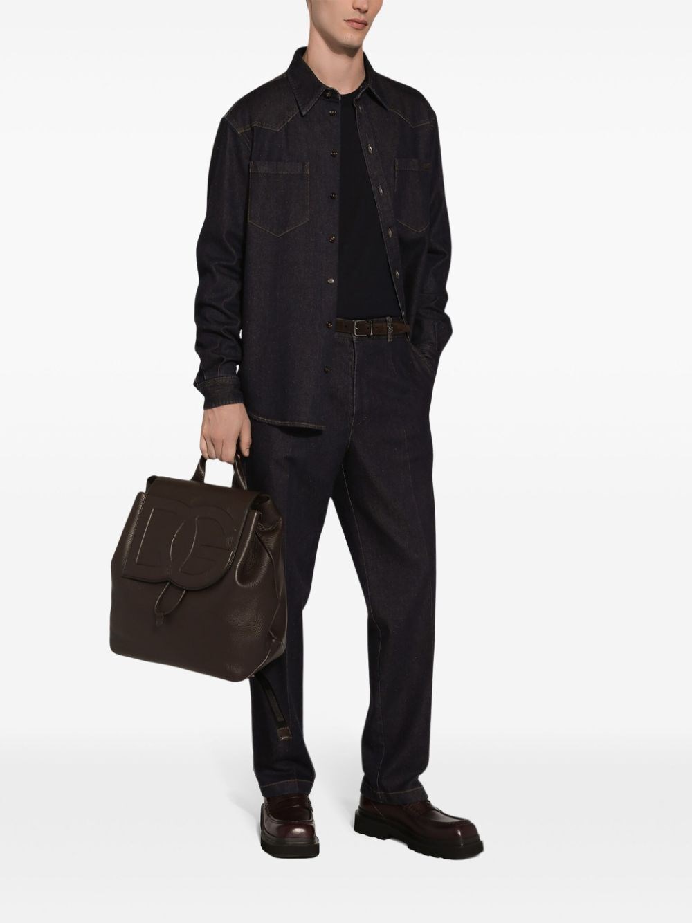 Dolce & gabbana Denim Shirt Cyber Monday