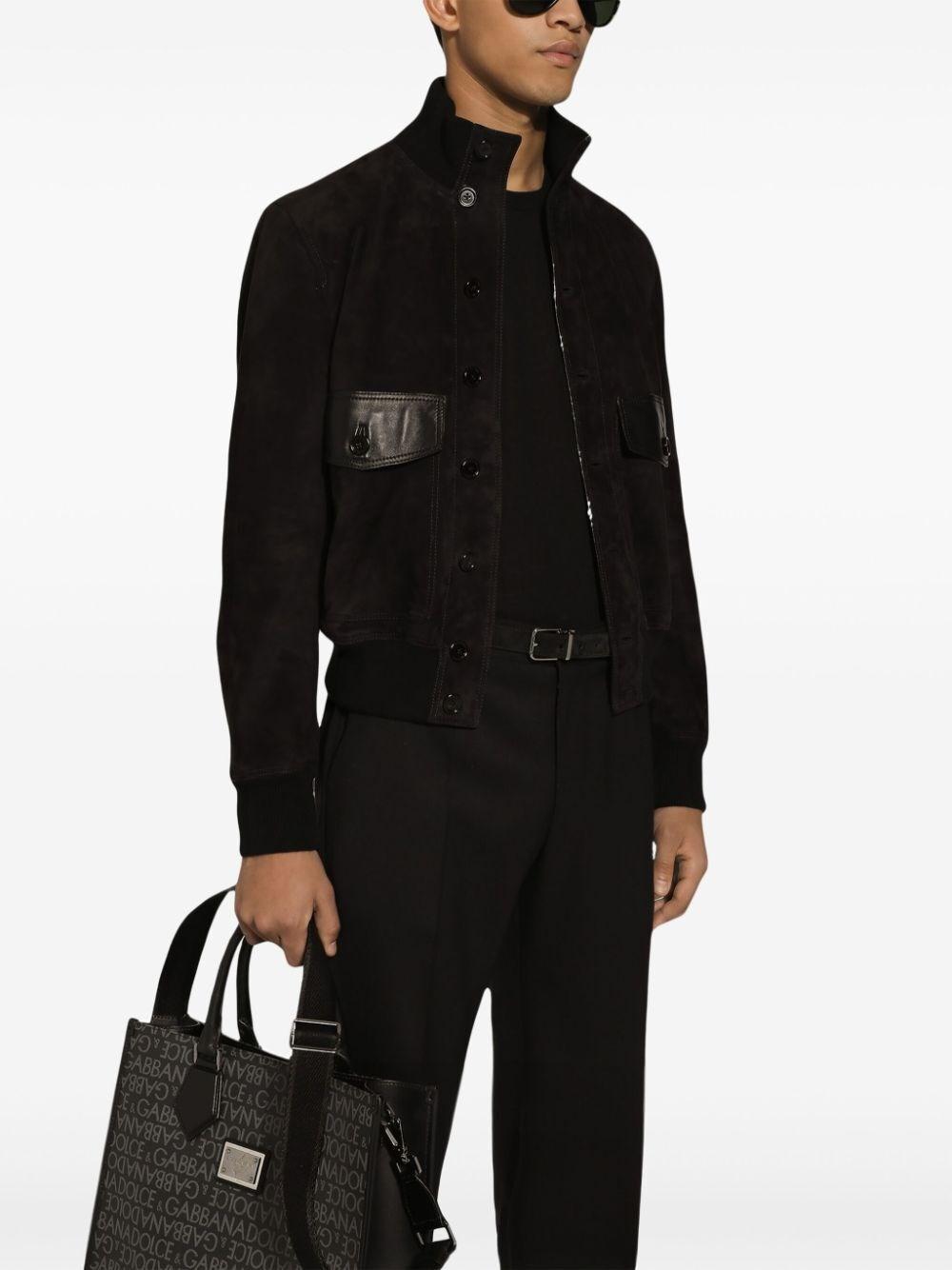 Dolce & gabbana Leather Jacket Offerta Pasqua