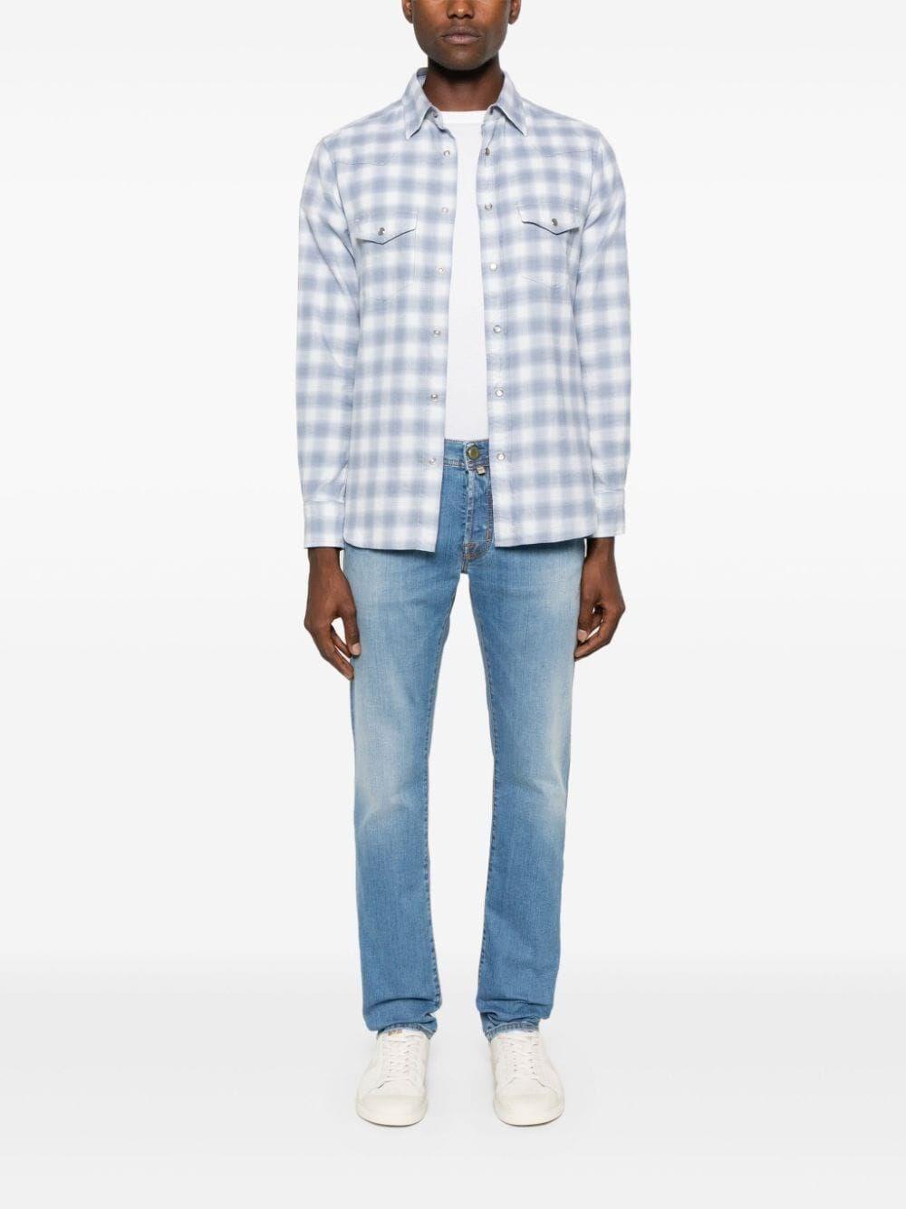 Jacob cohen `Nick` 5-Pocket Slim Fit Jeans Vendita calda