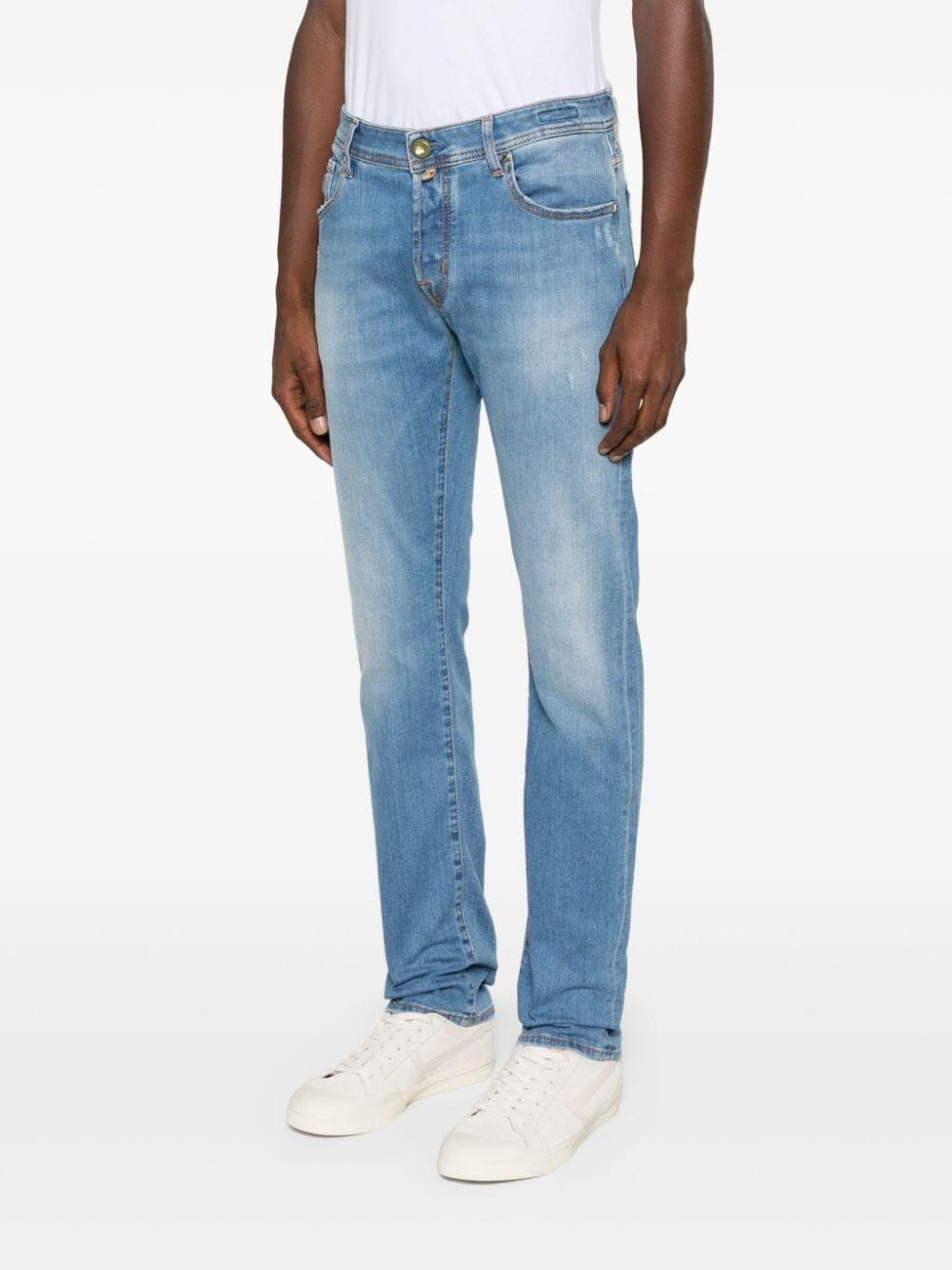 Jacob cohen `Nick` 5-Pocket Slim Fit Jeans Vendita calda