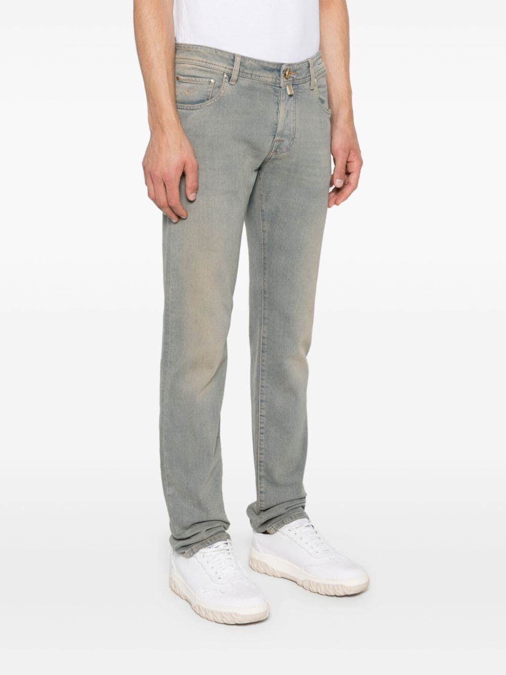 Jacob cohen `Nick` 5-Pocket Slim Fit Jeans Offerta migliore