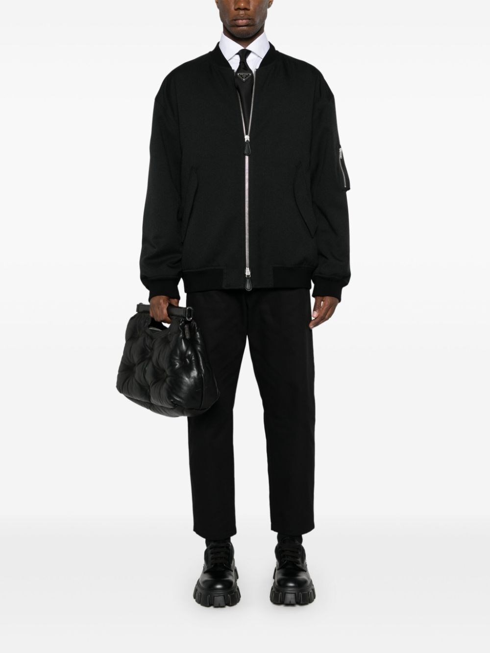 Prada Cotton Pants Sostegno trimestrale