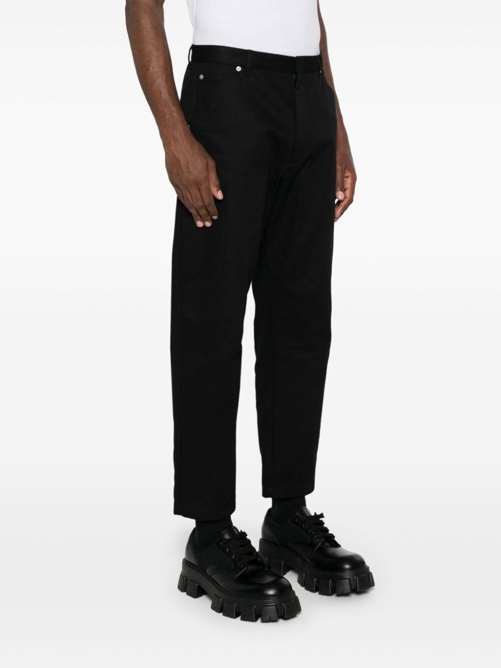 Prada Cotton Pants Sostegno trimestrale