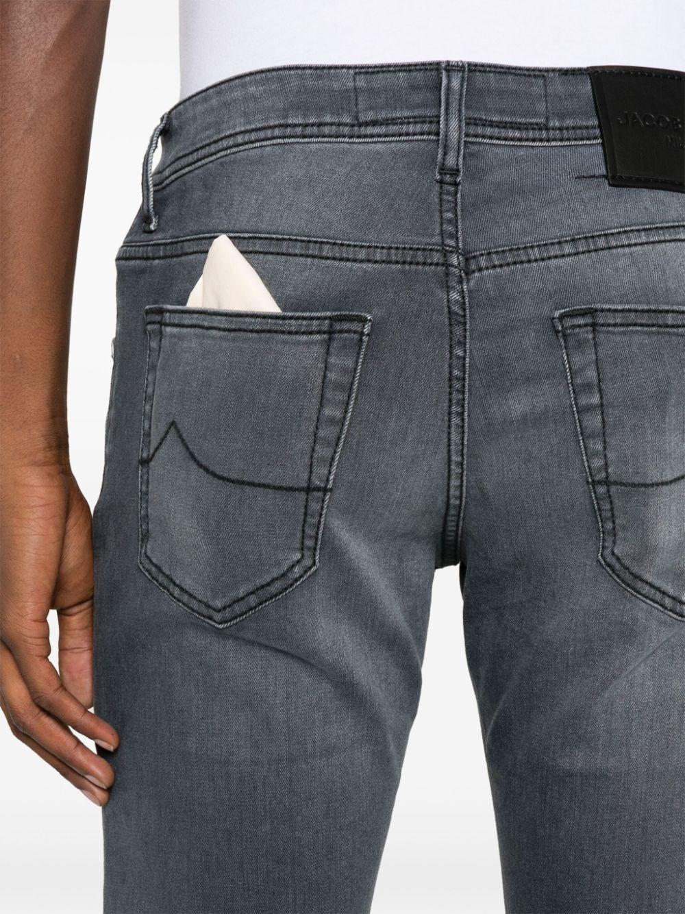 Jacob cohen `Nick` 5-Pocket Slim Fit Jeans Super sconto