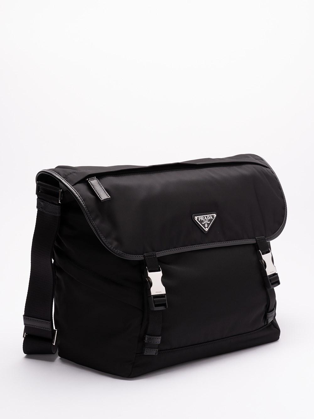 Prada Re-Nylon and Saffiano Leather Shoulder Bag Promozione Limitata