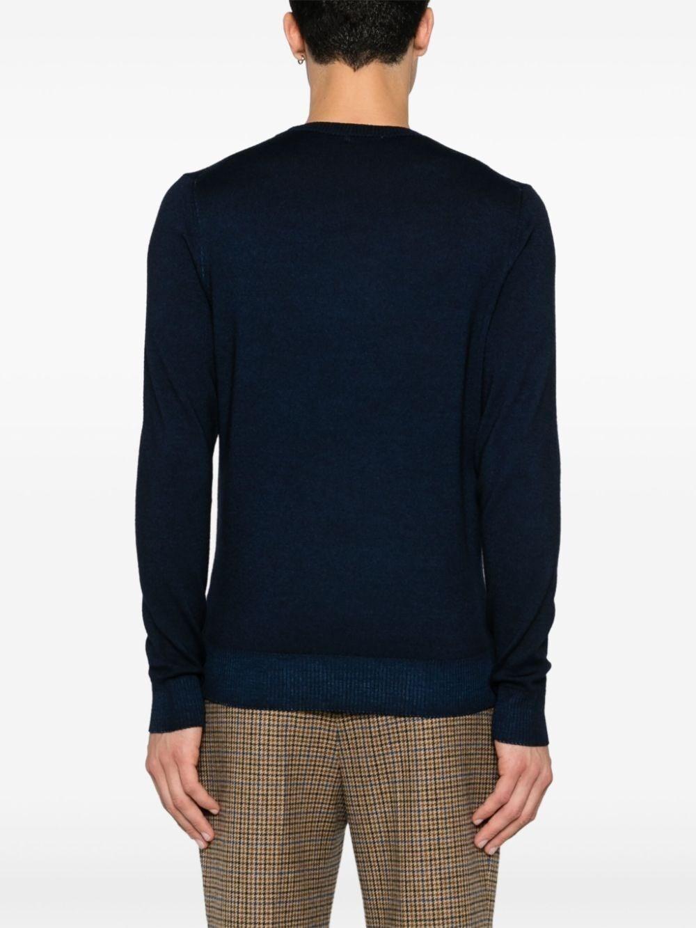 Malo Long Sleeve Crew-Neck Sweater Vendite Flash
