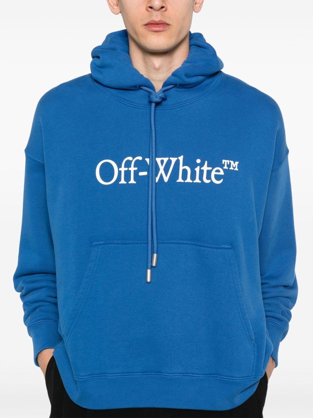 Off white `Big Bookish Skate` Hoodie Flash Sale
