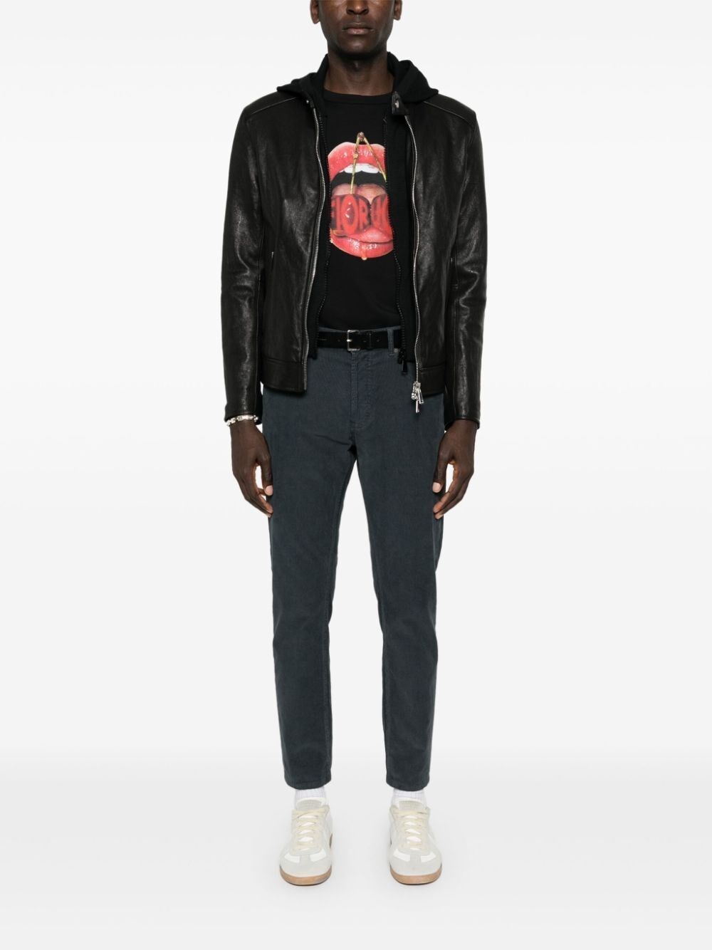 Dondup Biker Jacket Cyber Monday