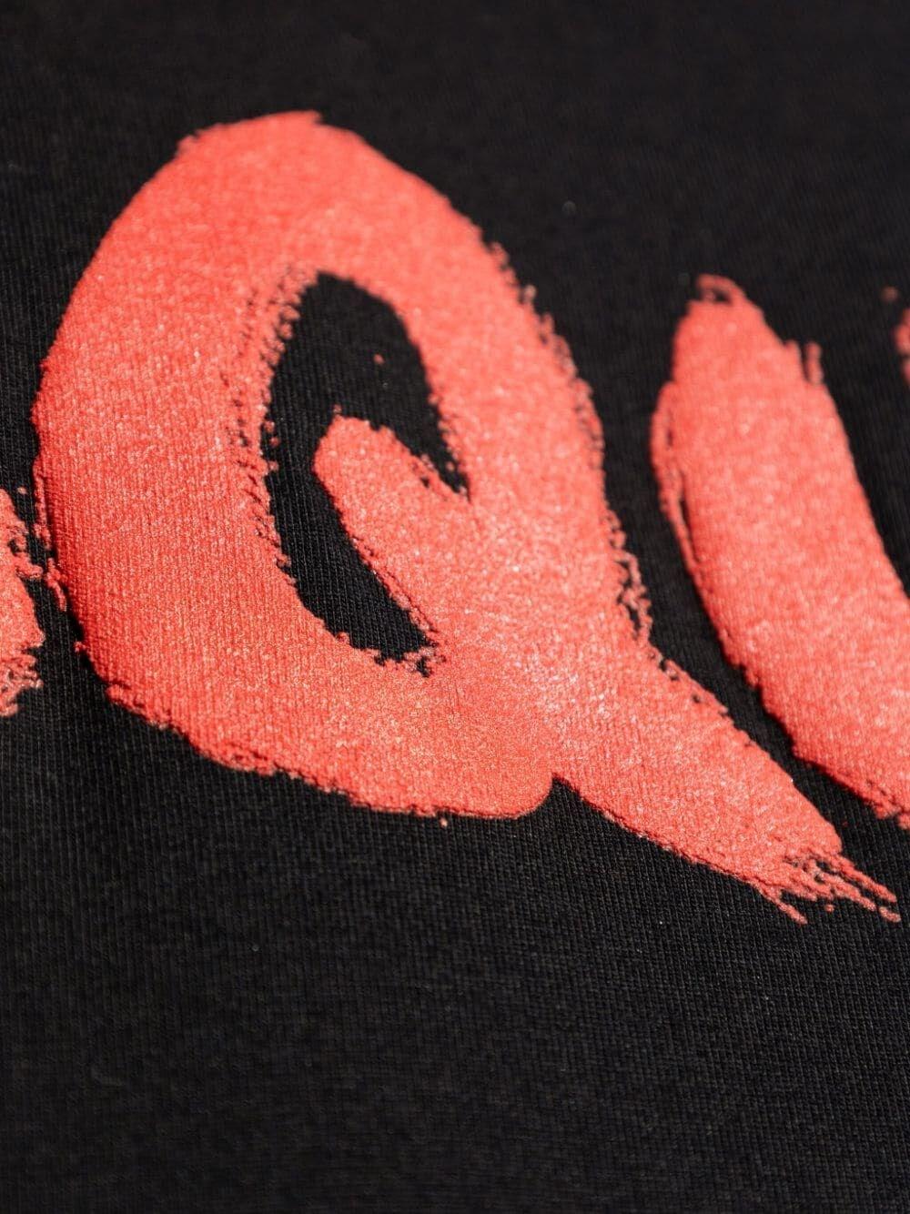 Alexander mcqueen `Graffiti` Print T-Shirt Offerta natalizia