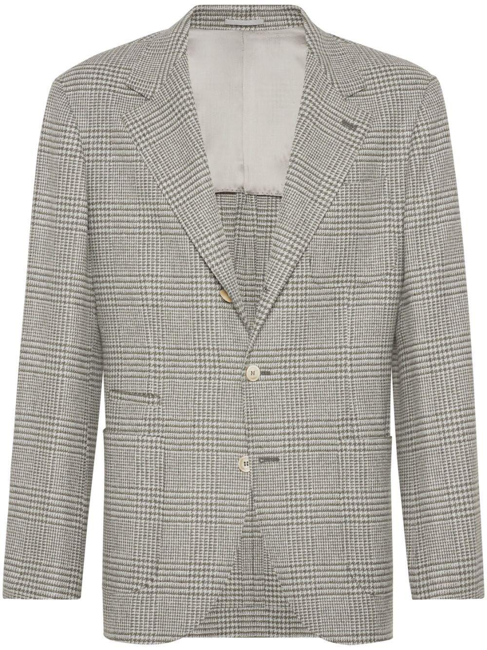 Brunello cucinelli Deconstructed Blazer With Patch Pockets Only for today