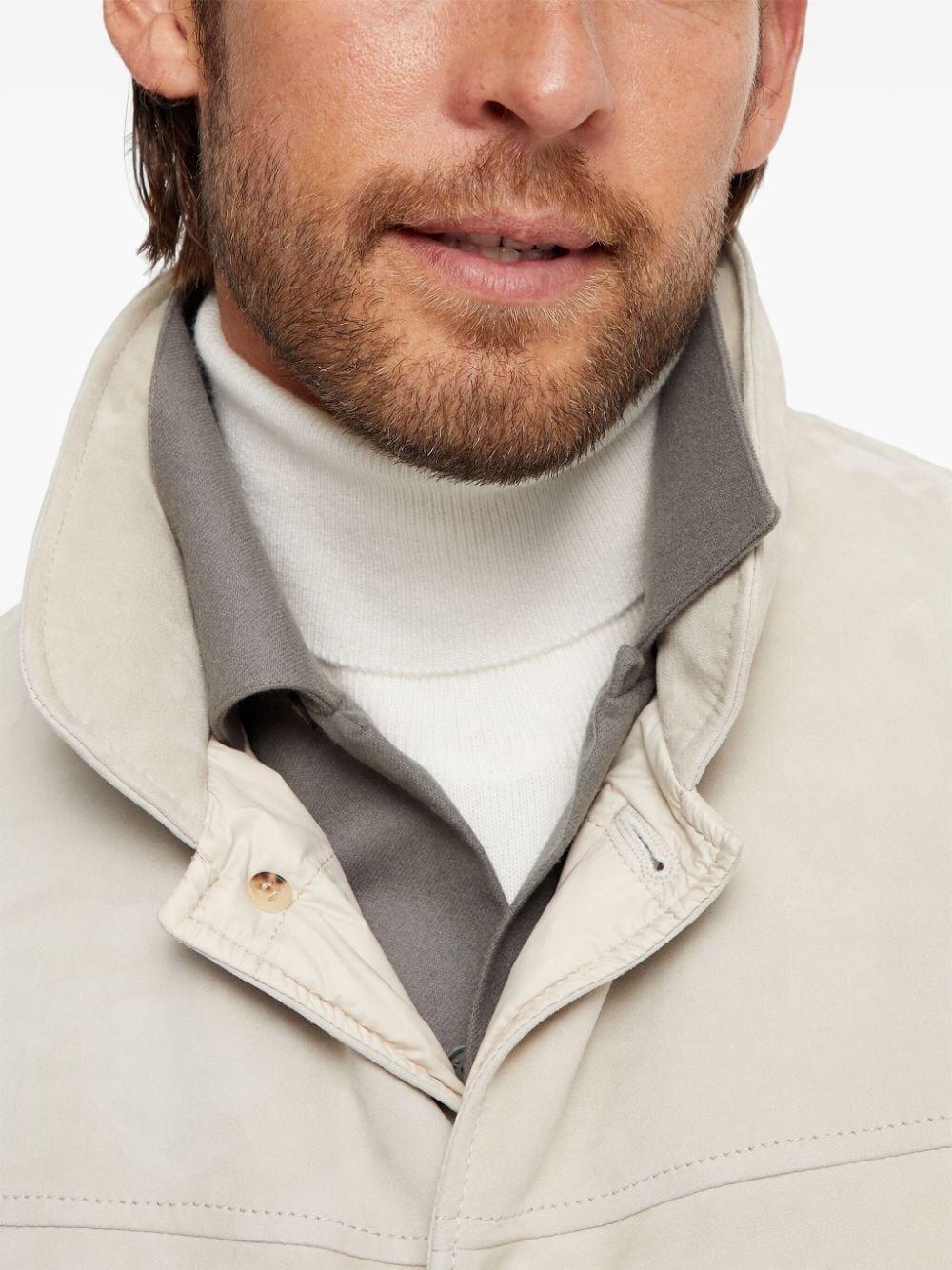 Brunello cucinelli Padded Leather Vest Solo un giorno rimasto